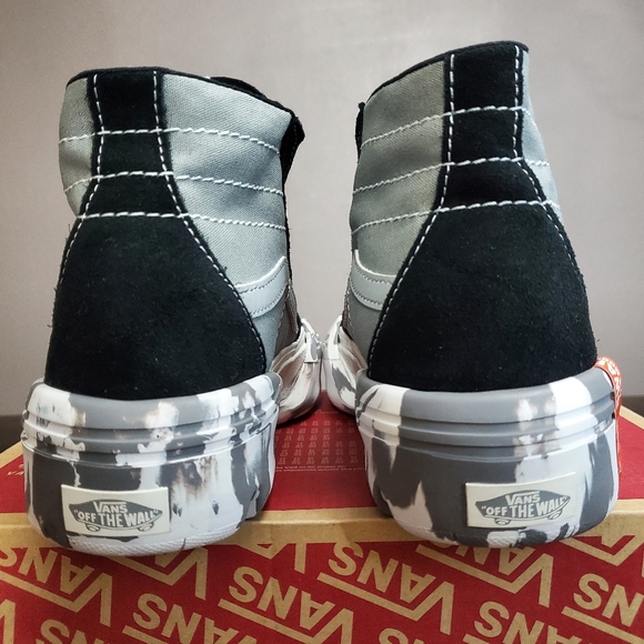 Vans Sk8-Hi Tapered Modular Swap It Moon Rocks Women Size 8.5, Men Size 7 - Picture 7 of 12